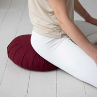 Meditatiekussen van Organic Cotton met Boekweit Hulls