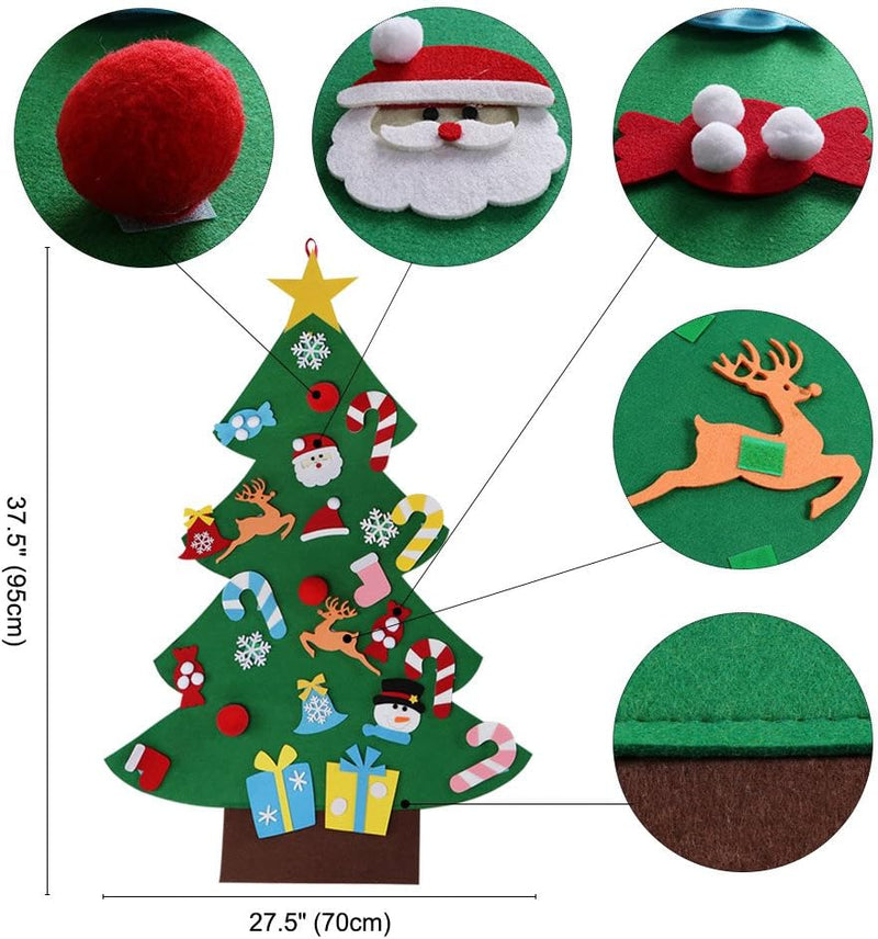 Vilt Kerstboom Bouwset - FeltFest