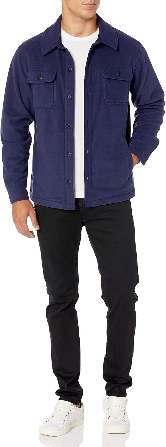 Comfortabel Heren Fleece Overhemd - Max