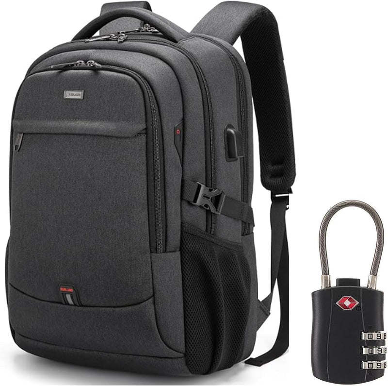 Waterdichte Reis Laptoprugzak met USB-poort & Georganiseerde Opslag