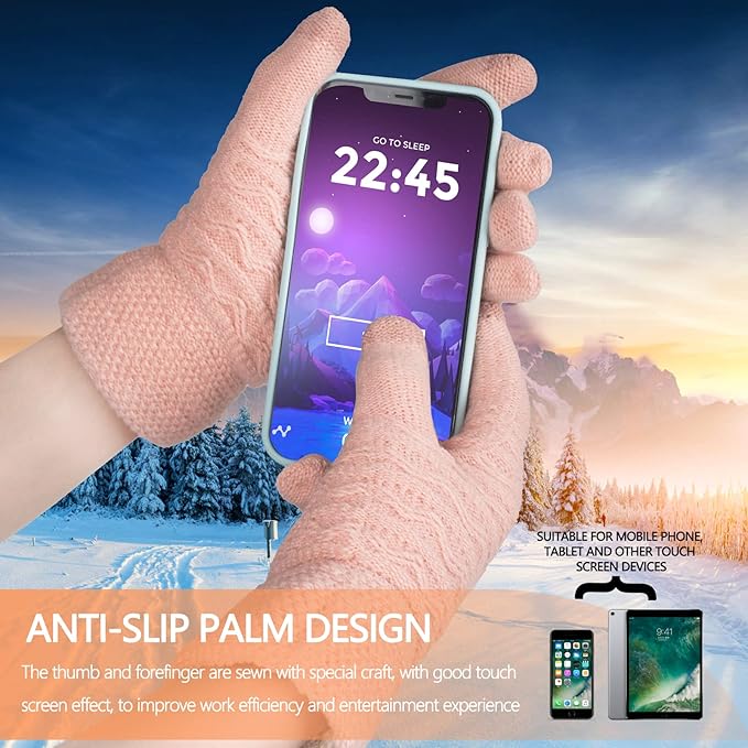 Ciepłe rękawiczki z ekranem dotykowym – PolarTouch