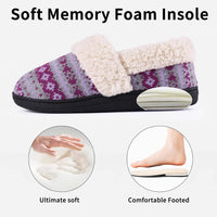 Winterse Gebreide Pantoffels - CozyCloud