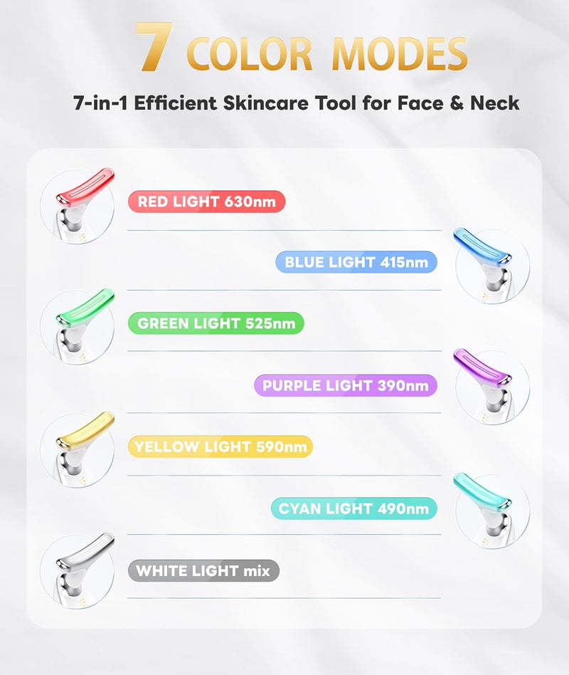 RadiantGlow 7-Color Gezichtsmassager