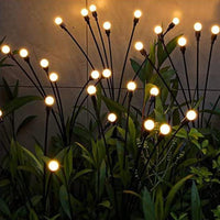 Zwevende Solar Tuinlampen met Vuurvliegeffect – FireGlow