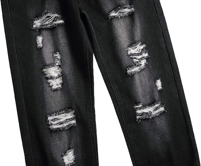 Heren Slim-Fit Ripped Jeans - Mick