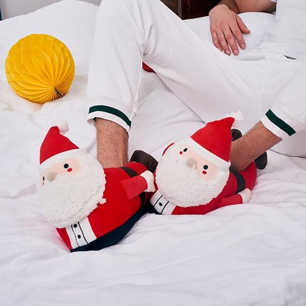 Warme Kerstman Sloffen - JollySanta