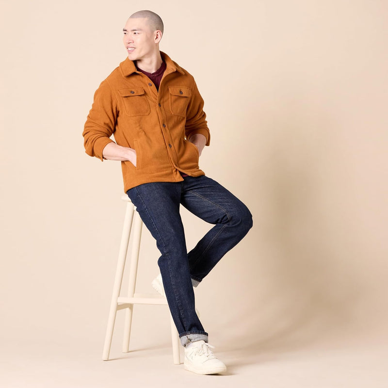 Comfortabel Heren Fleece Overhemd - Max
