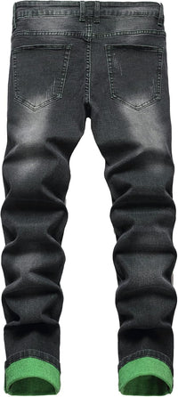 Heren Slim-Fit Ripped Jeans - Mick