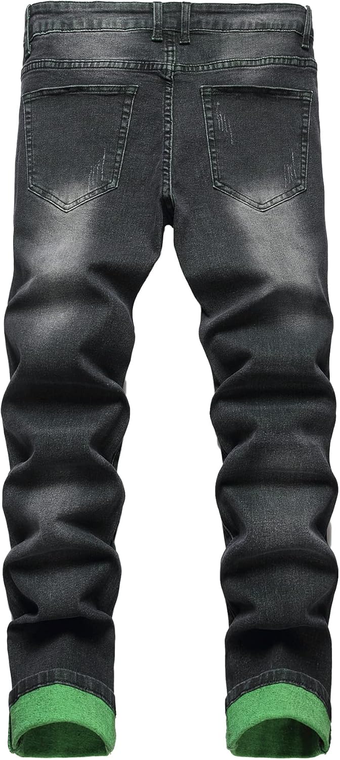 Heren Slim-Fit Ripped Jeans - Mick