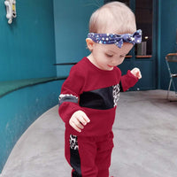 Warme Baby Sweater Set Voor Meisjes