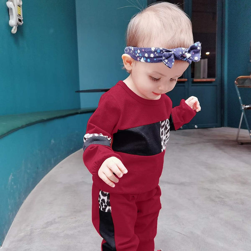 Warme Baby Sweater Set Voor Meisjes
