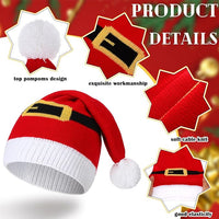 Gebreide Kerstman & Elf Mutsen Set - JollyBeanies