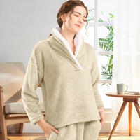 Fluffy Pyjama Set voor Dames - CozyPlush