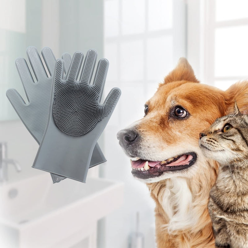 Efficiënte Dierenverzorgingshandschoen - Voor Klitvrije Vacht!