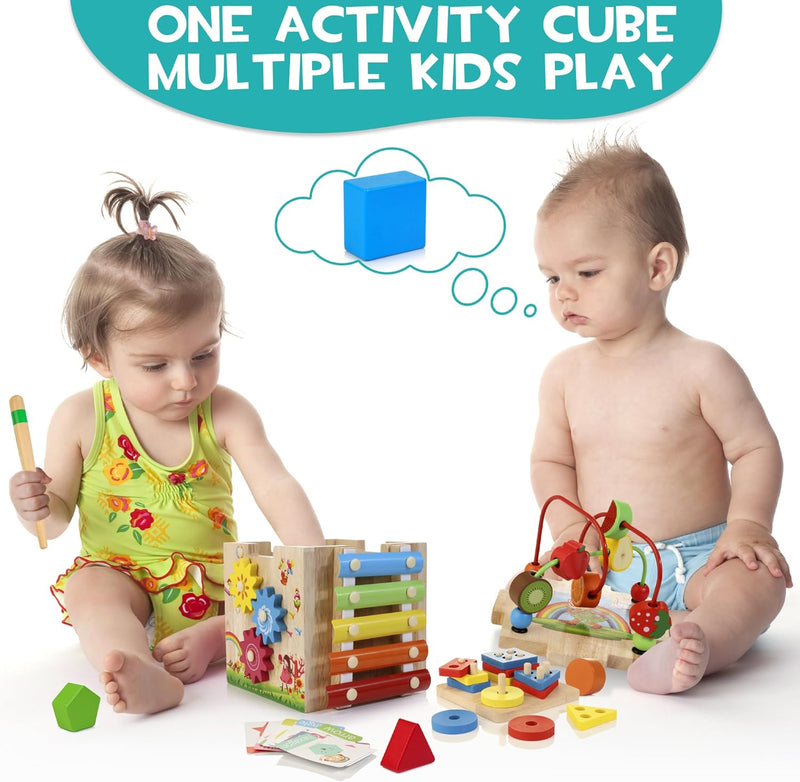 8-in-1 Montessori Speelkubus – Cubbi