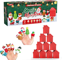 Kerst Vingerpoppen Set - FestiveFingers