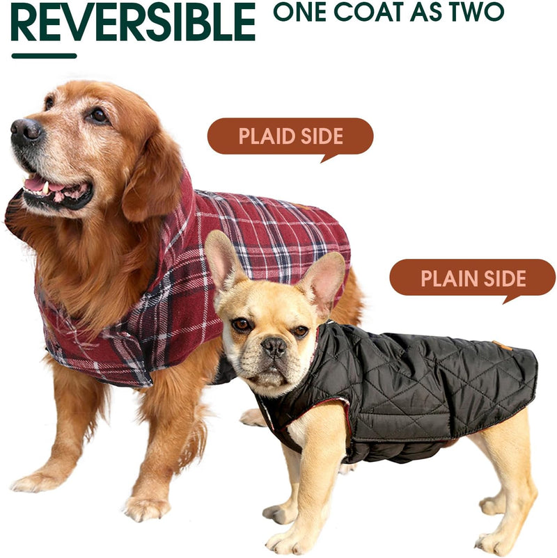 Cozy Waterproof Hondenjas – Winterjas in Britse Stijl