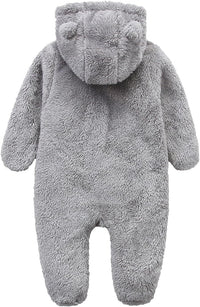 Warme Baby Romper Met Capuchon