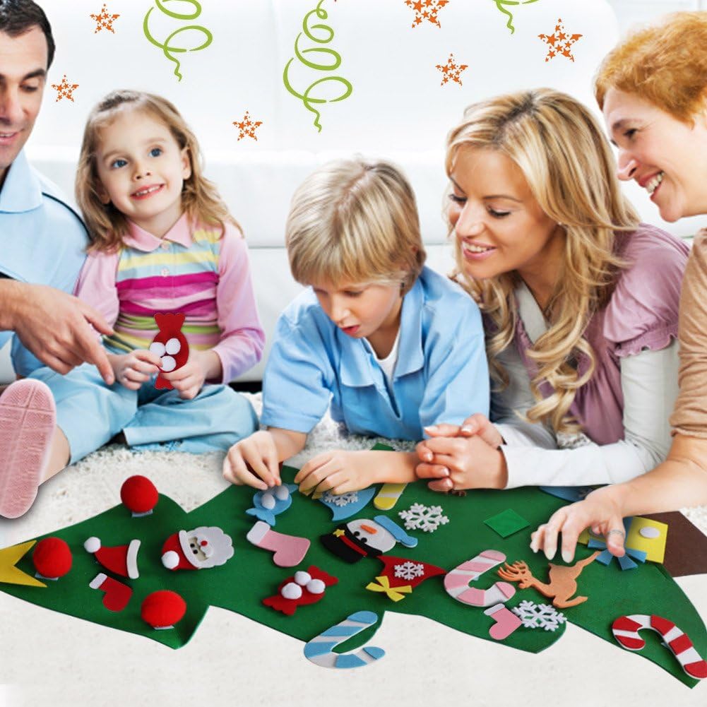 Vilt Kerstboom Bouwset - FeltFest