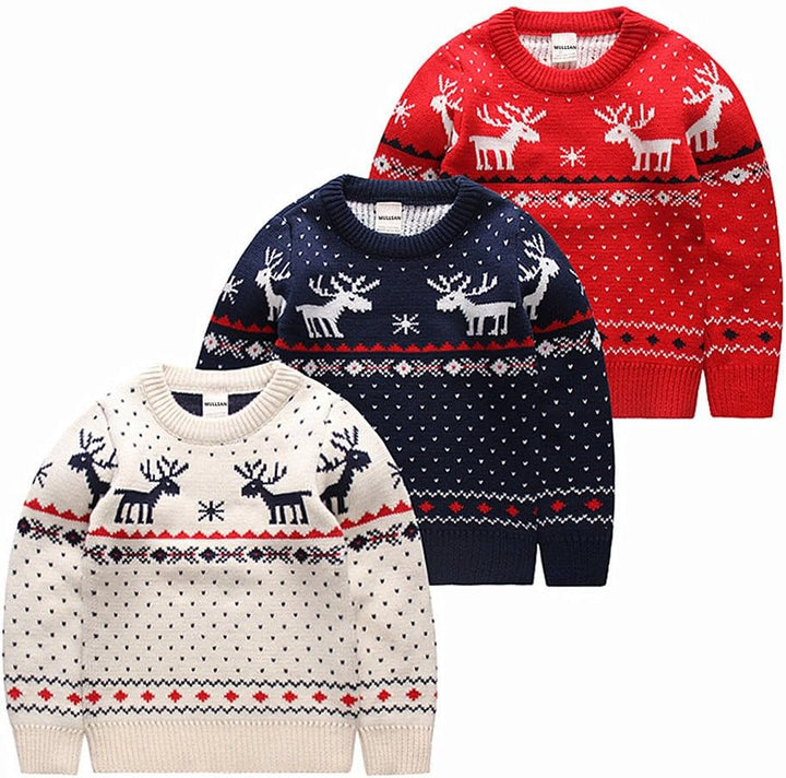 Kinder Kersttrui - ReindeerSnug