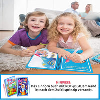 Set van 4 Herbruikbare Waterkleurboeken – AquaColor Books