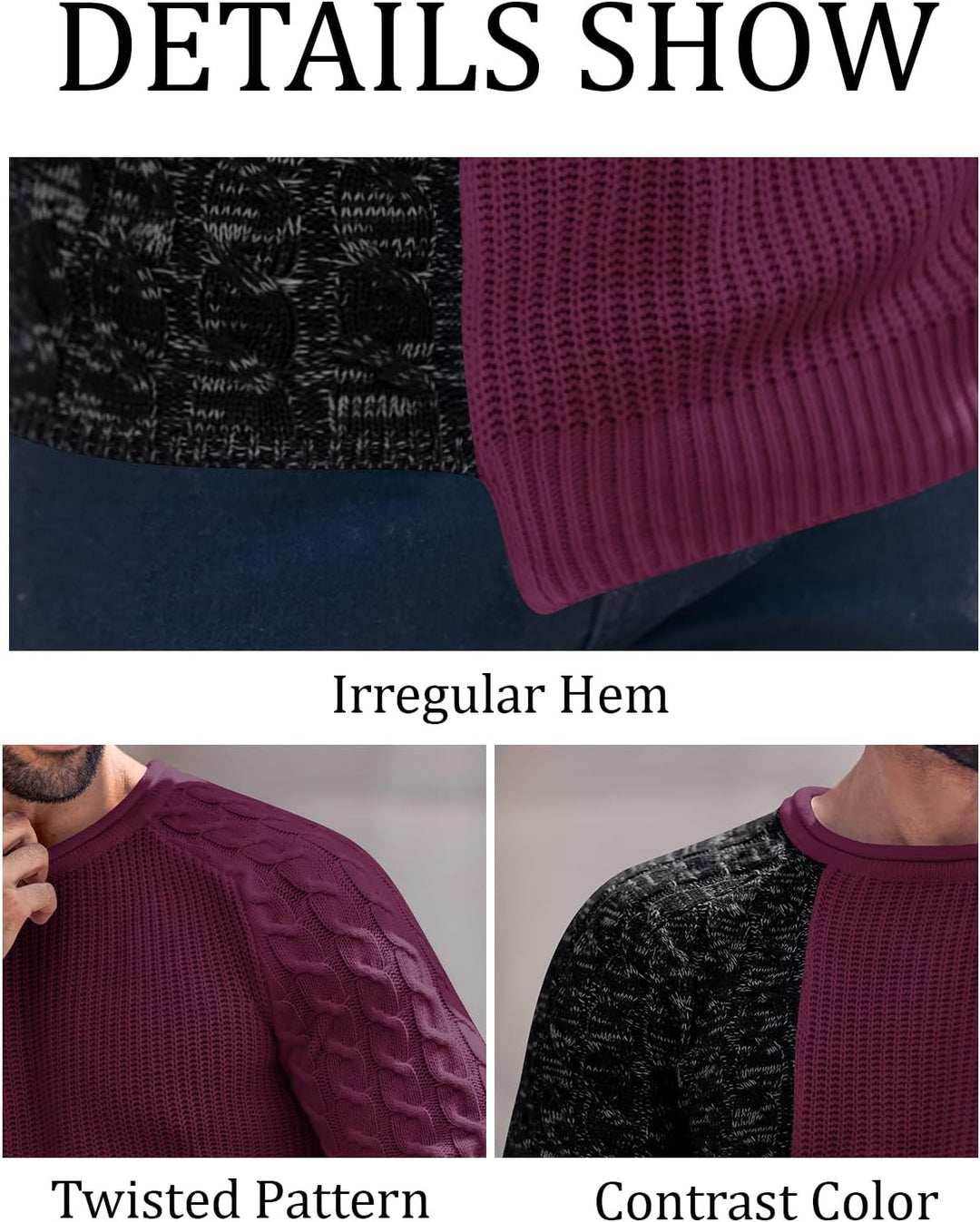 Stoere Heren Sweater - Damian