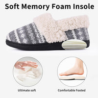 Winterse Gebreide Pantoffels - CozyCloud