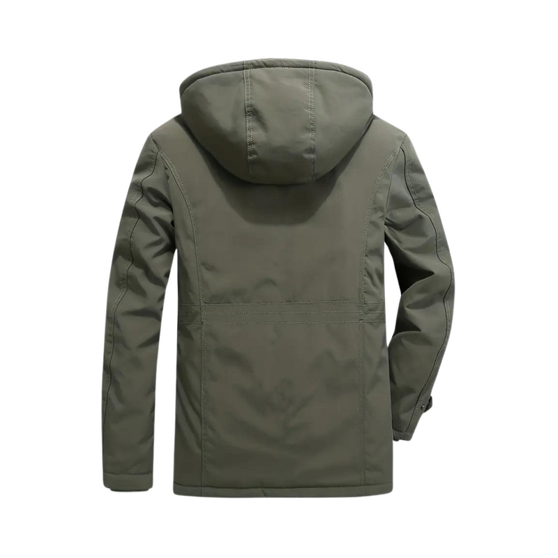 Heren Outdoorjack met voering | Waterdicht & winddicht – Kaspar