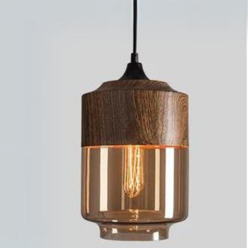 Stijlvolle Scandinavische Houten Plafondlamp - NordLuna