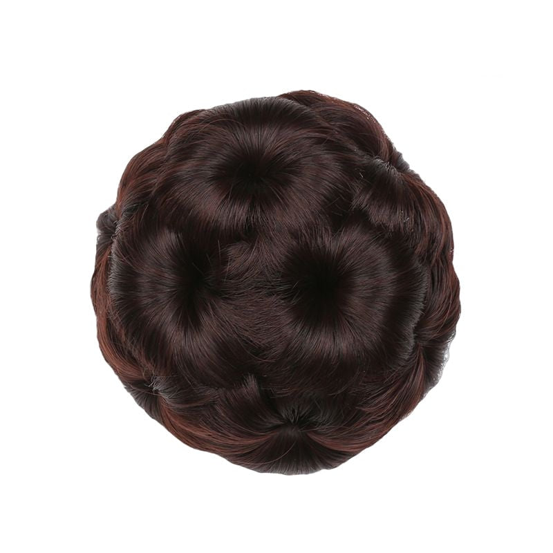 Bloemvormige Haarklem met Hairextension – Fiora