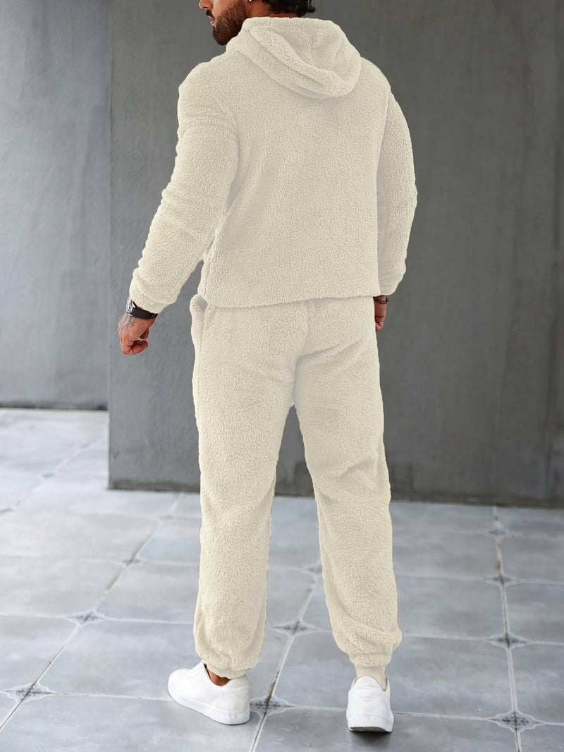 Fuzzy Fleece Tweedelige Outfitset - Logan