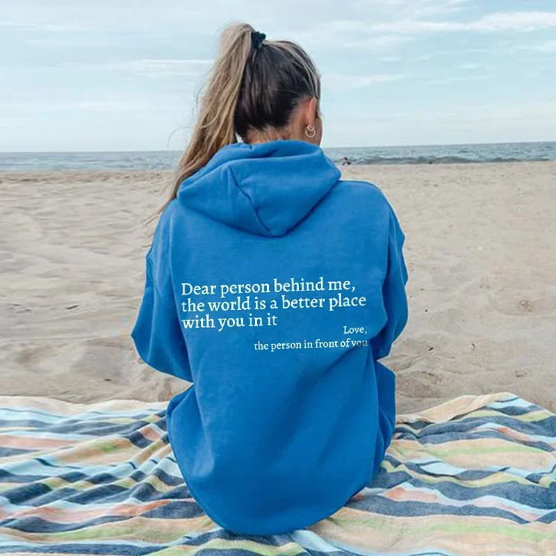 Stijlvolle Hartverwarmende Dames Hoodie - Aurora