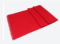 Vardi Dante™ Rode Kasjmier Sjaal | Zachte en warme kasjmier sjaal