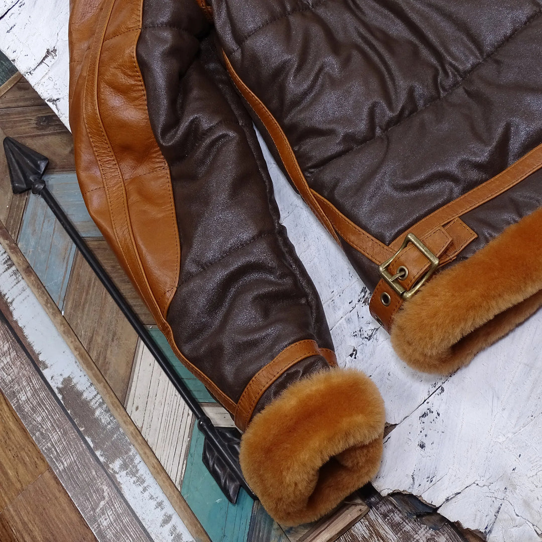 Vardi Dante™ Milan Leren Aviatorjack | Stoer en warm leren jack