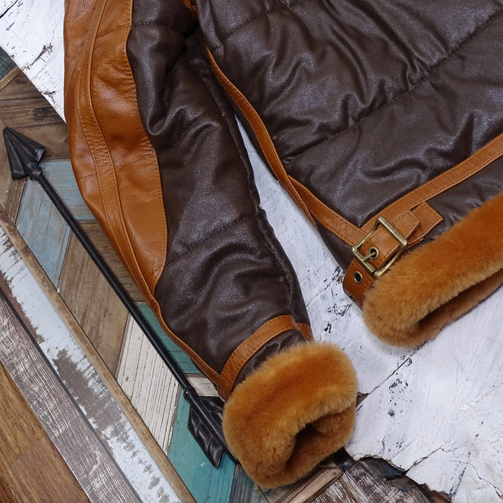 Vardi Dante™ Milan Leren Aviatorjack | Stoer en warm leren jack