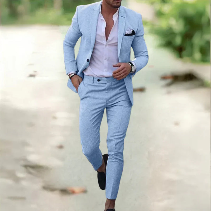 Stijlvol Slim Fit Herenpak – Dante