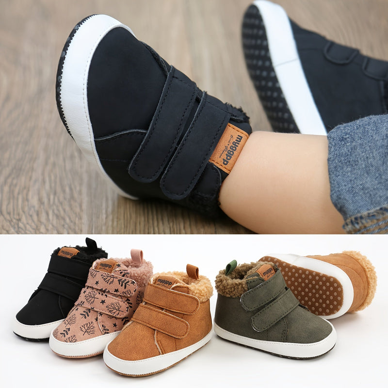 Warme Babyboots Noor met Klittenband – Klaar voor Elke Winterdag!