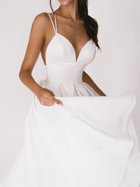 Strappy V-hals Jurk - Noa