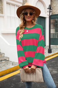 Trendy Gestreepte Dames Trui - Sohpie