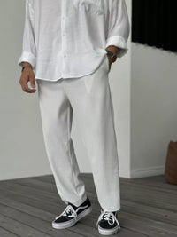 Luxe Herenbroek van Zachte Stof – Alessio