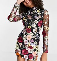 Romantische Bloemenjurk met Fijne Details - Isabella