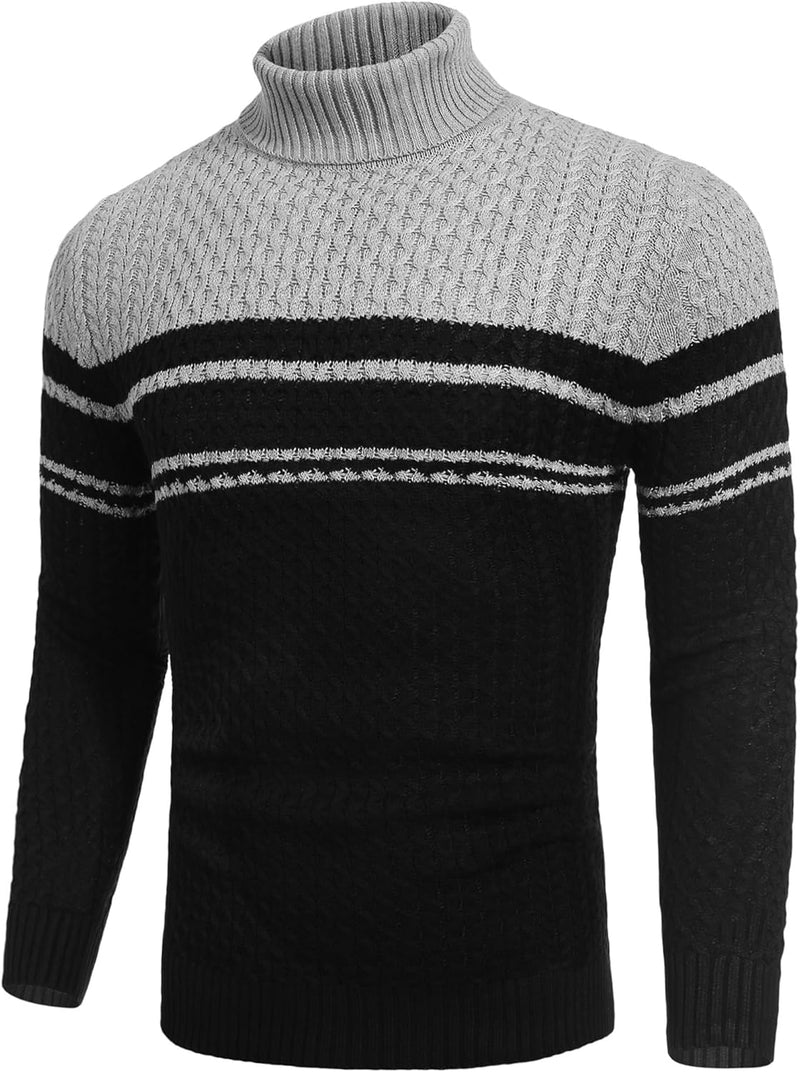 Casual Gebreide Heren Coltrui - Sander
