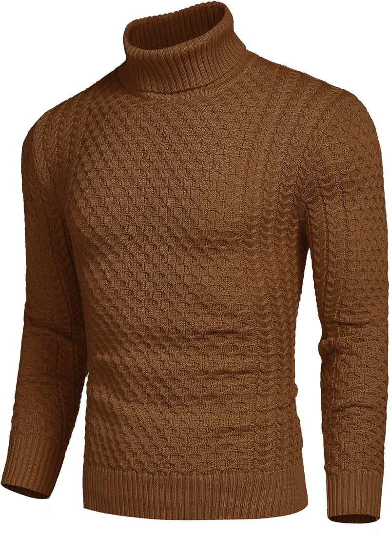 Casual Gebreide Heren Coltrui - Sander