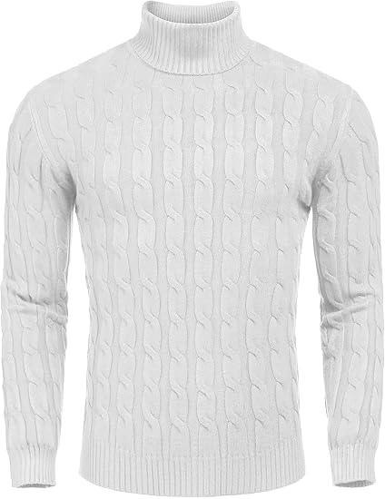 Casual Gebreide Heren Coltrui - Sander