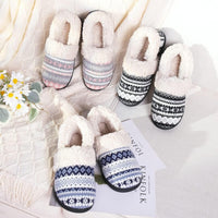 Winterse Gebreide Pantoffels - CozyCloud