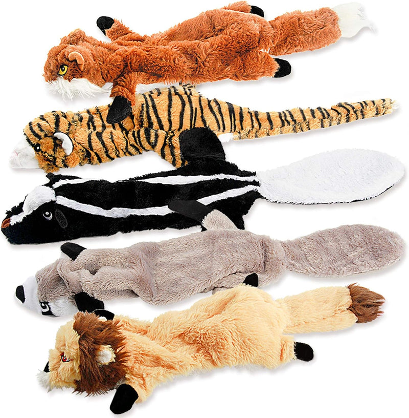 Duurzaam Squeak Hondenspeelgoed - Set van 5