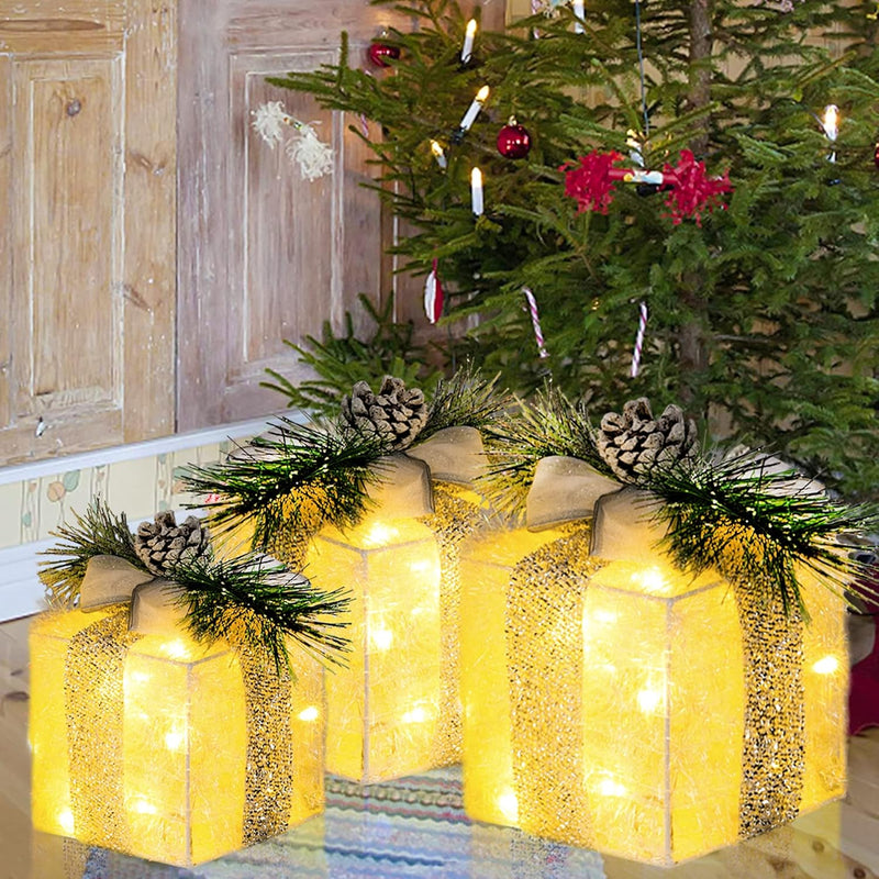 Verlichte Kerstcadeau Dozen - GiftGlow
