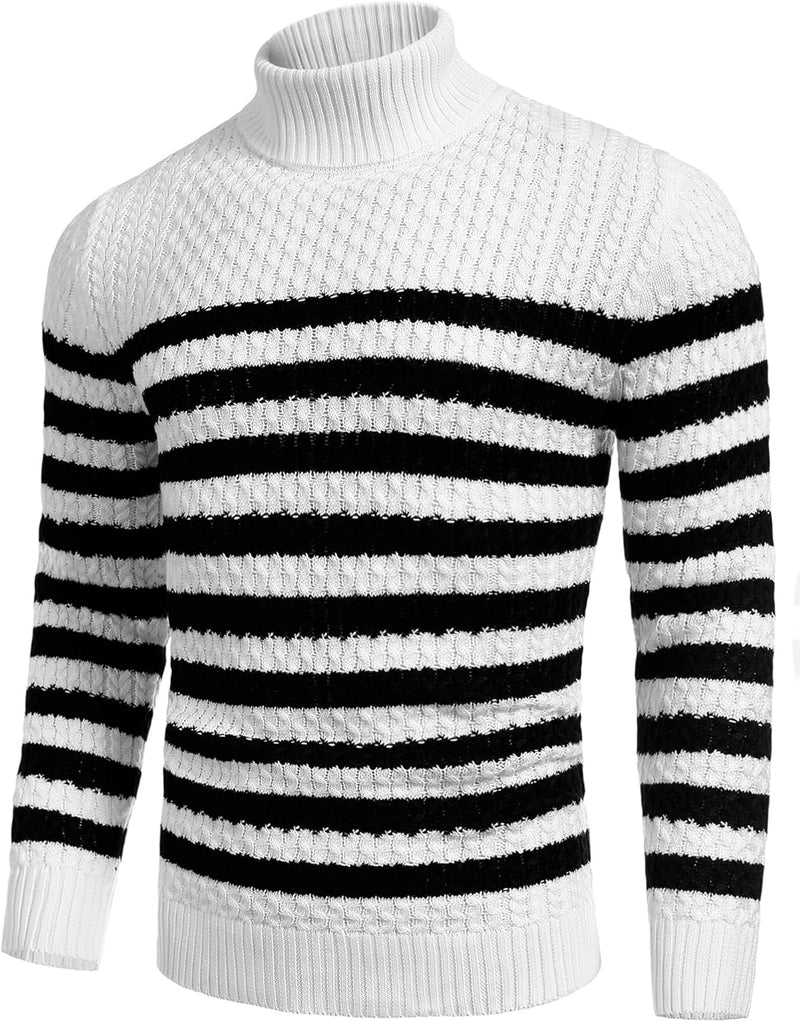 Casual Gebreide Heren Coltrui - Sander