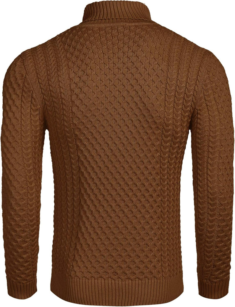 Casual Gebreide Heren Coltrui - Sander