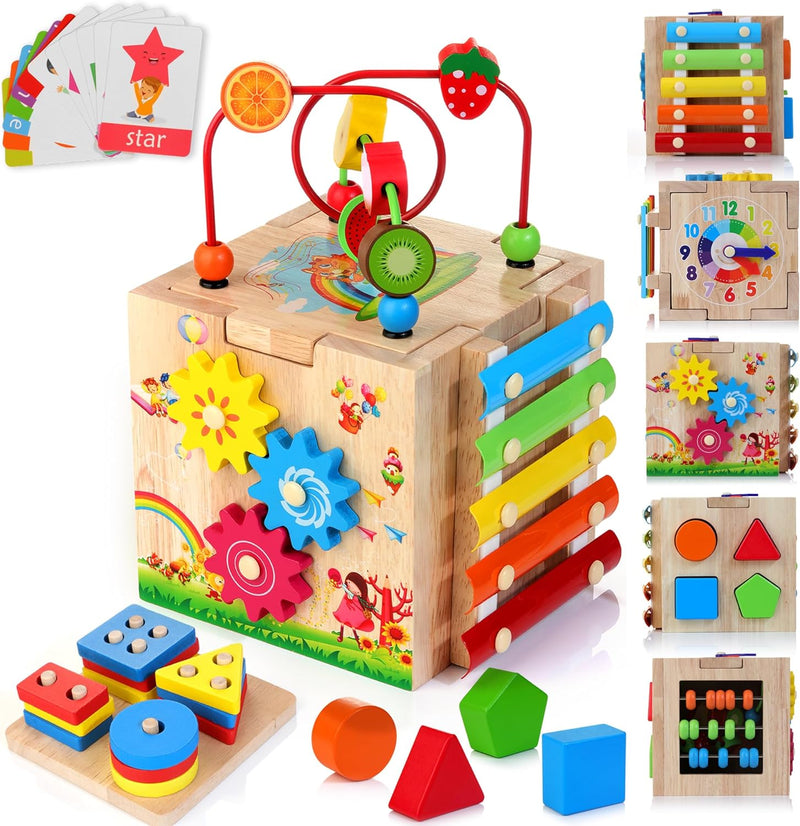 8-in-1 Montessori Speelkubus – Cubbi
